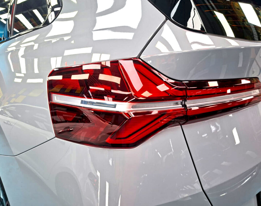 The finished BMW X3, glossy and protected.