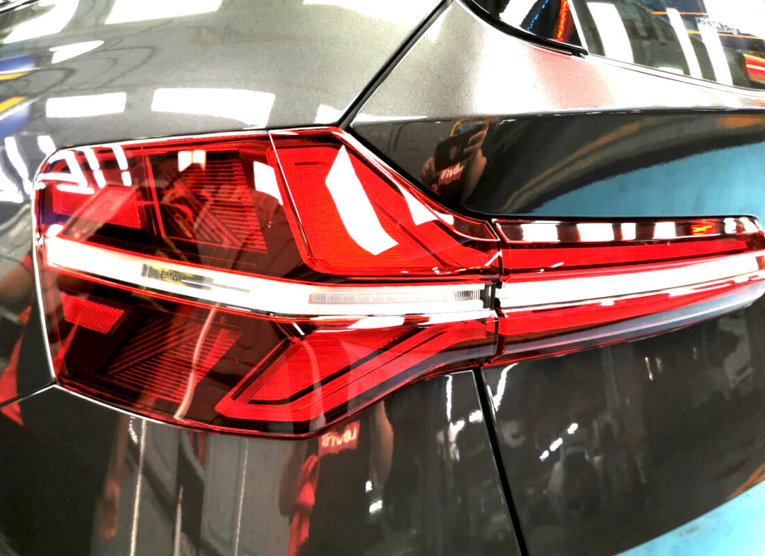 The BMW X3 after its ZeTough coating.