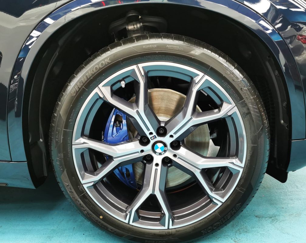 The X5, finished and ready for collection.