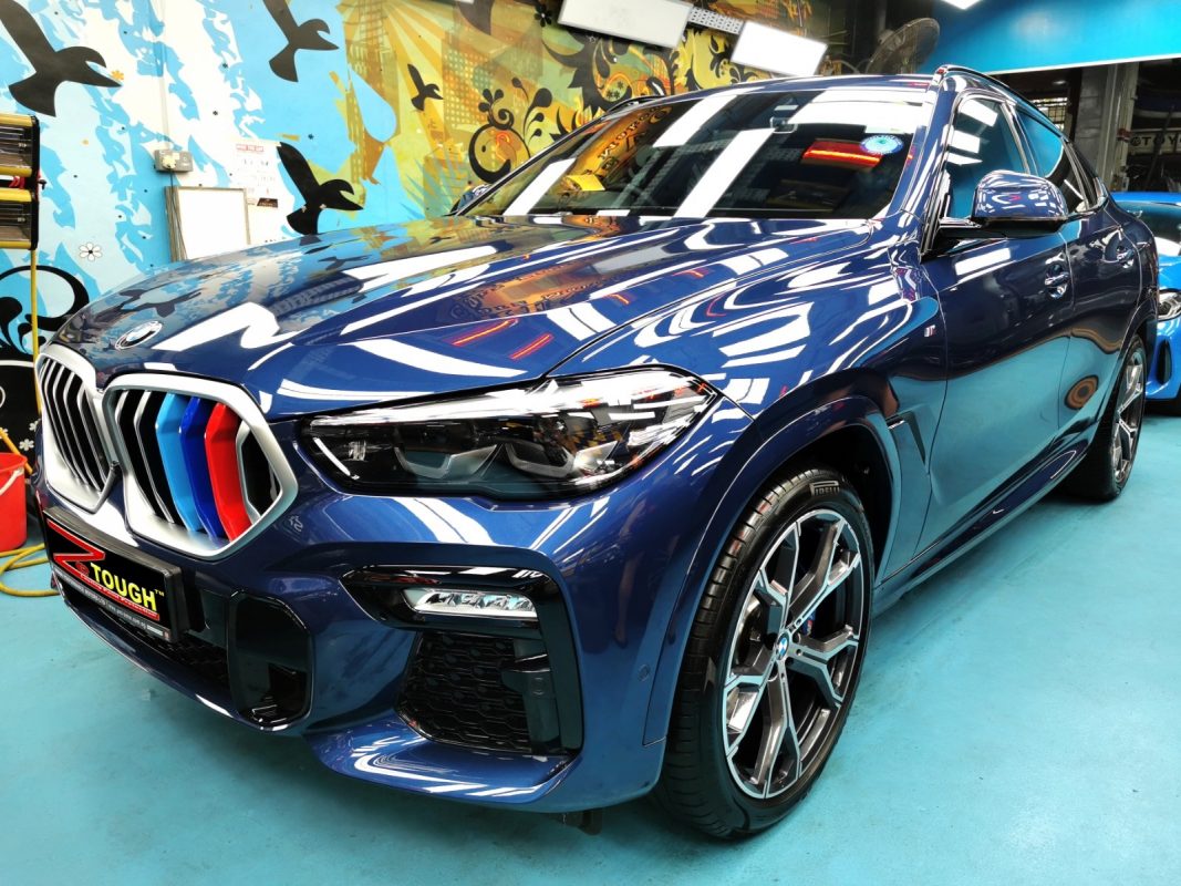 BMW X6, sealed with ZeTough Ceramic at Revol Carz.