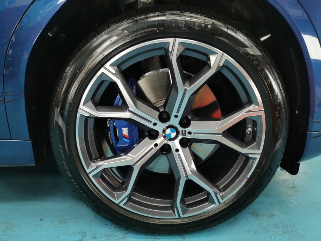 The X6, finished and ready for collection.