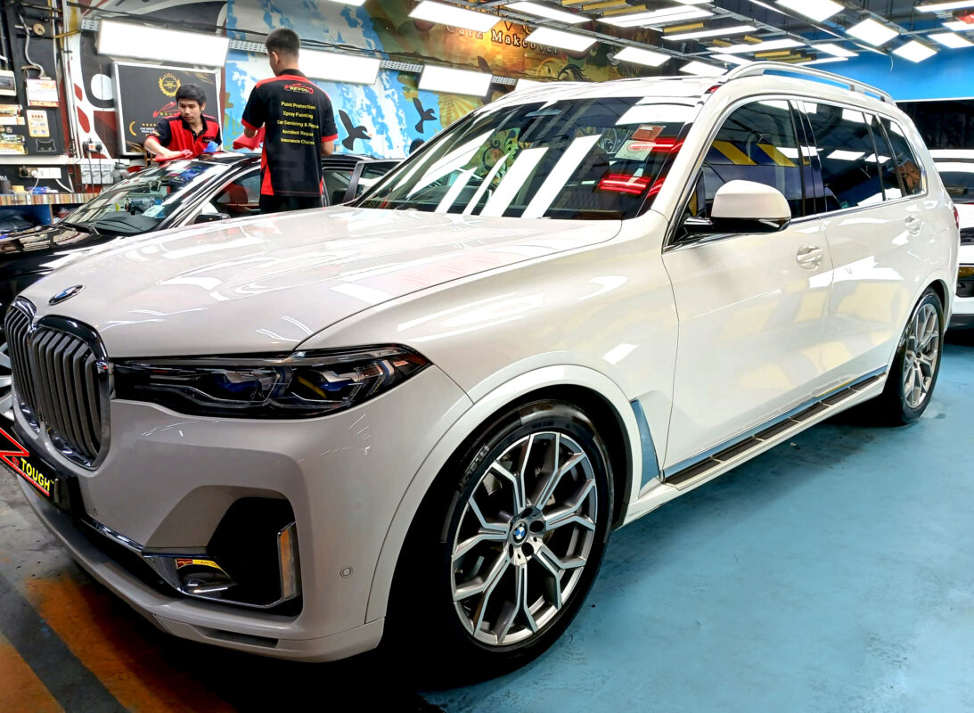 BMW X7, sealed with ZeTough Titanium at Revol Carz.