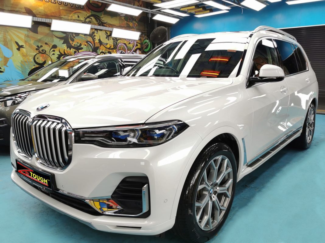 BMW X7, sealed with ZeTough Titanium at Revol Carz.