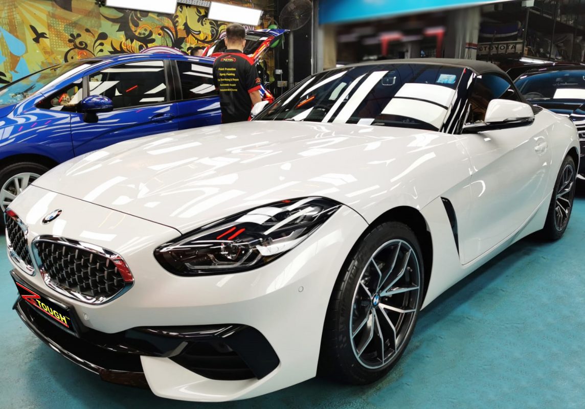BMW Z4 sDrive20i, sealed with ZeTough Ceramic at Revol Carz.
