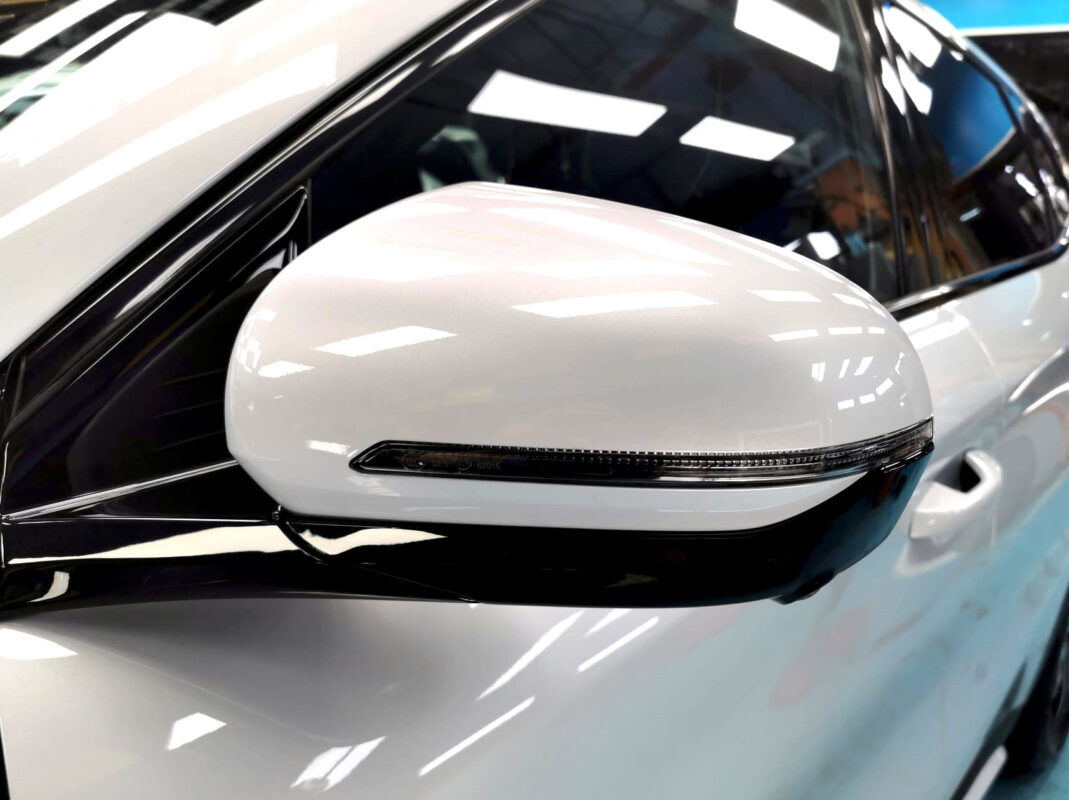 Detailed exterior of the BYD Atto 3.