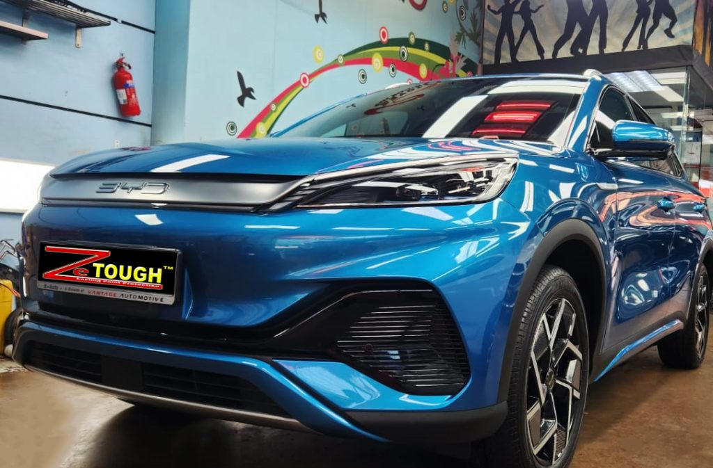 BYD Atto 3, sealed with ZeTough Ceramic at Revol Carz.