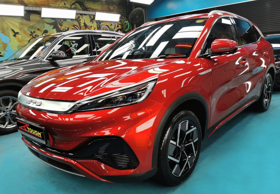 BYD Atto 3, sealed with ZeTough Ceramic at Revol Carz.
