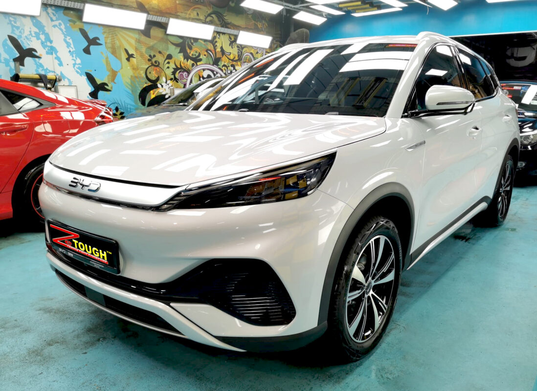 BYD Atto 3, sealed with ZeTough Ceramic at Revol Carz.