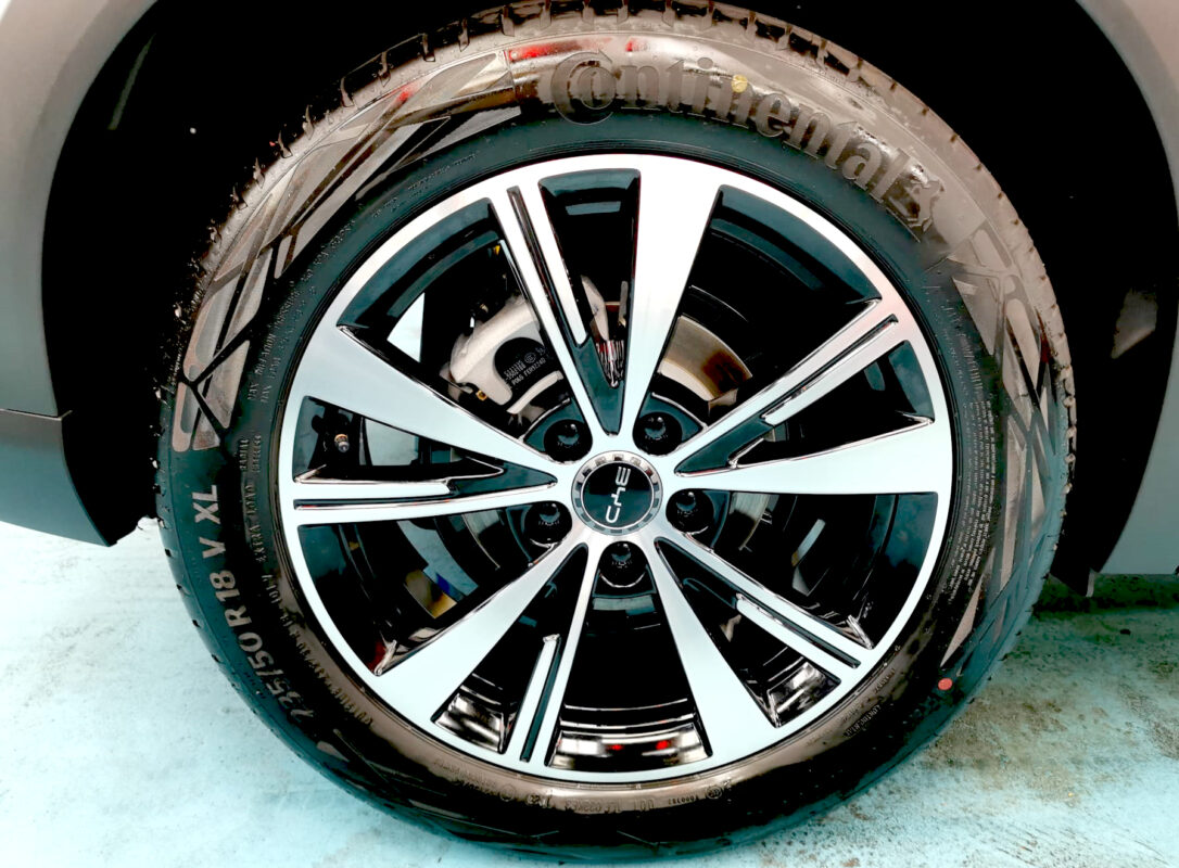 The BYD Atto 3, finished and ready for collection.