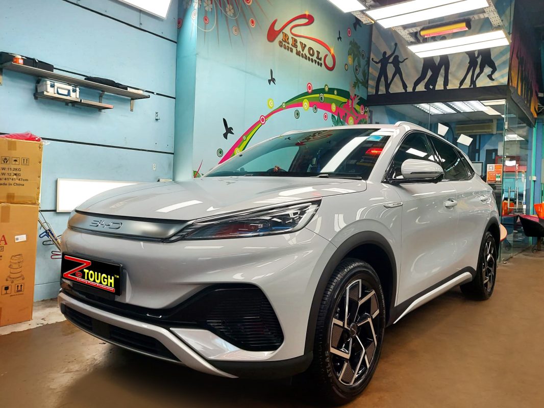 BYD Atto 3, sealed with ZeTough Ceramic at Revol Carz.