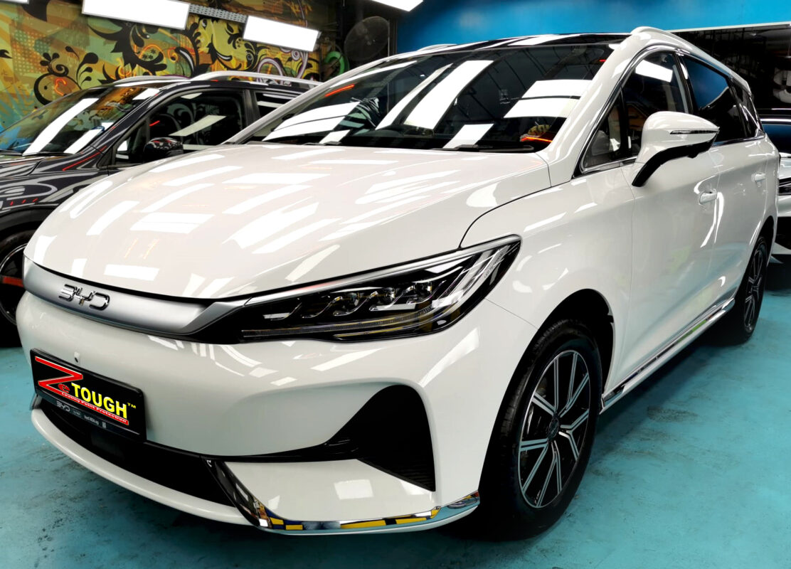 BYD M6, sealed with ZeTough Ceramic at Revol Carz.