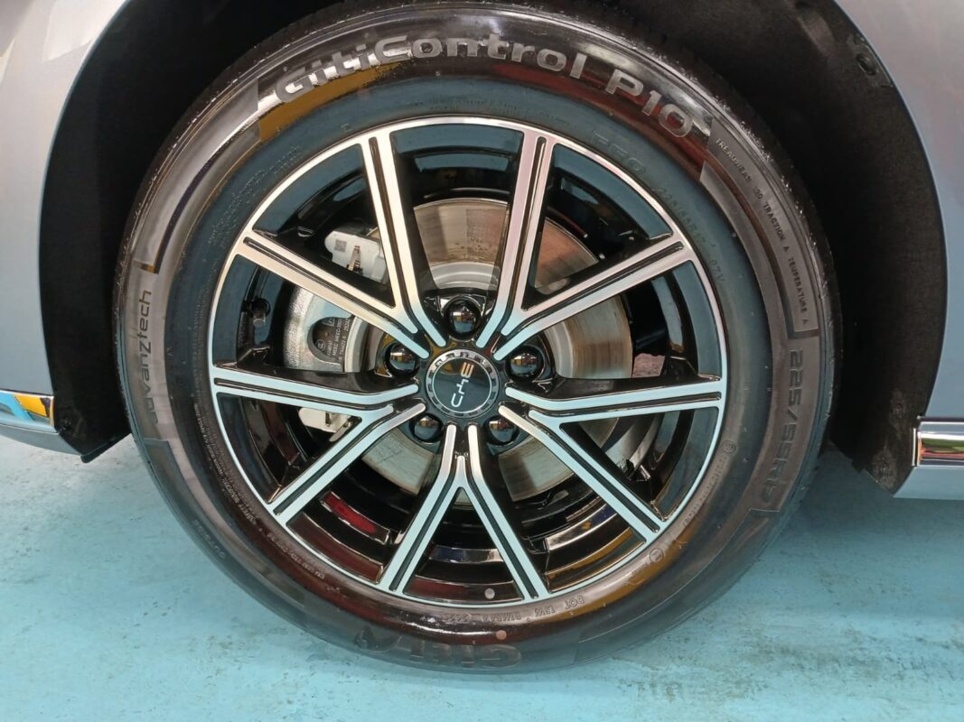 The BYD M6, finished and ready for collection.