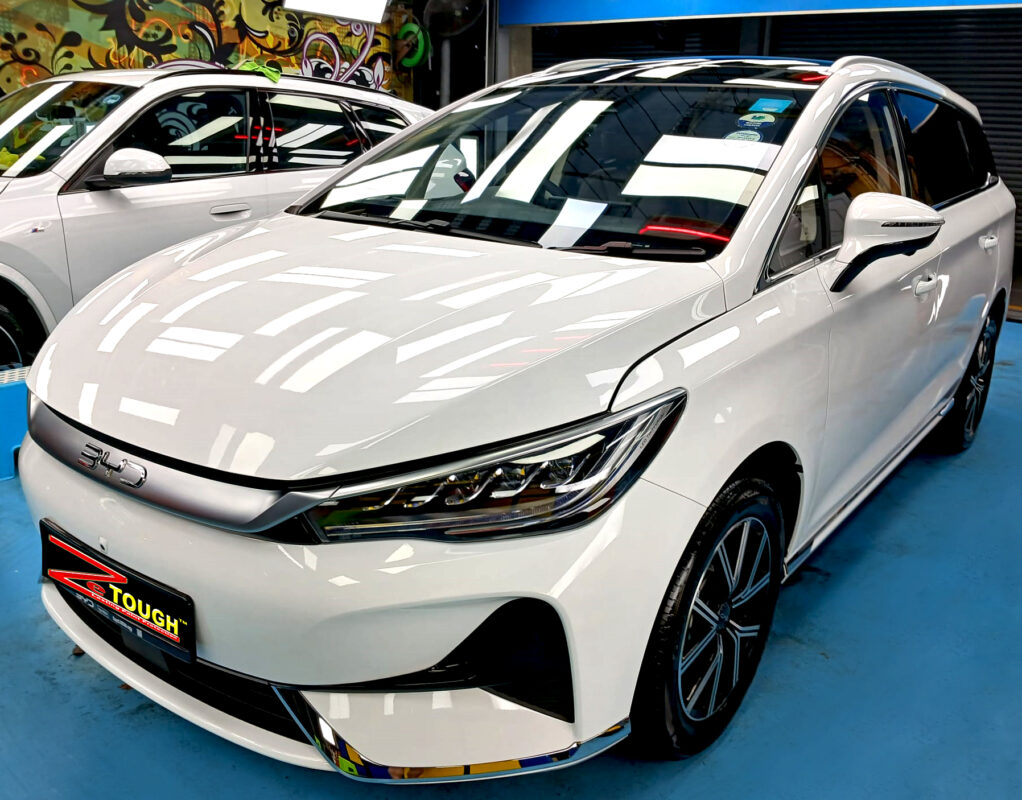 BYD M6, sealed with ZeTough Ceramic at Revol Carz.