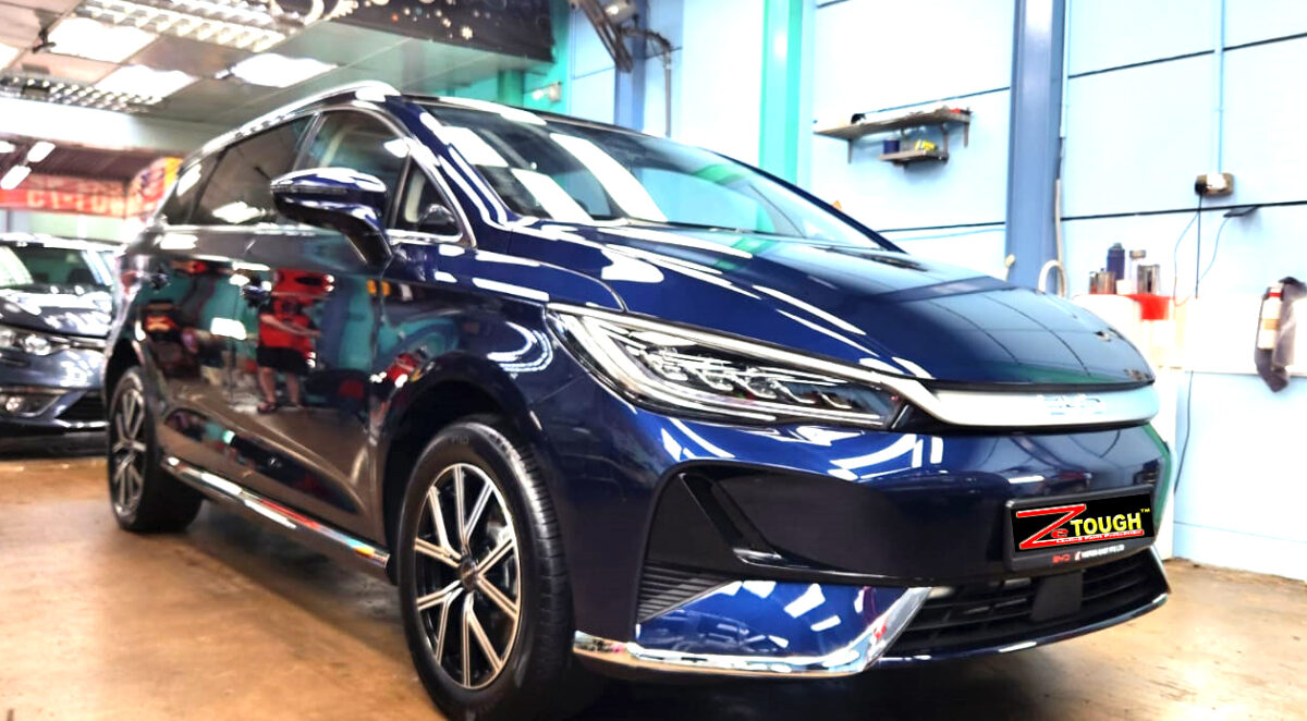 BYD M6, sealed with ZeTough Ceramic at Revol Carz.