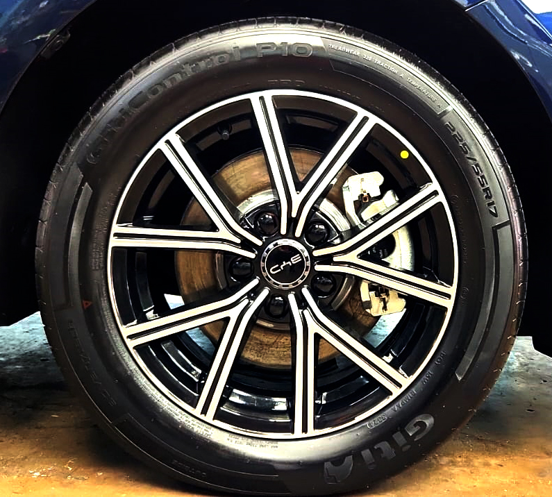 The BYD M6, finished and ready for collection.