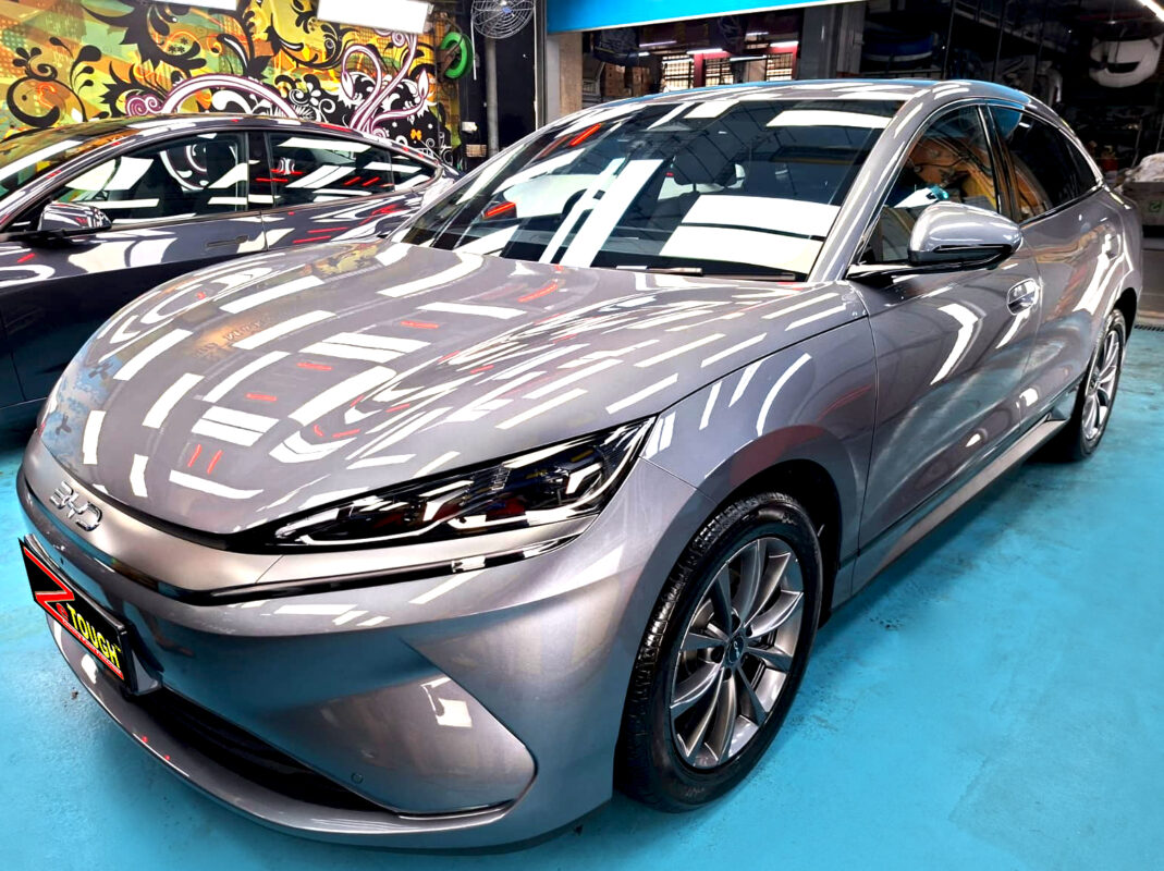 BYD Seal 6, glossy after its ZeTough Ceramic coating.