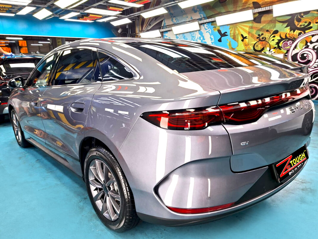 The BYD Seal 6 after its ZeTough coating.