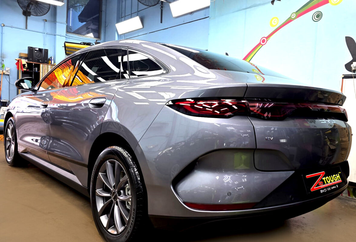The BYD Seal 6 after its ZeTough coating.