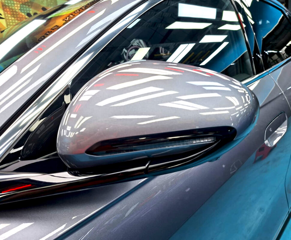 The BYD Seal 6's protected, high-gloss finish.