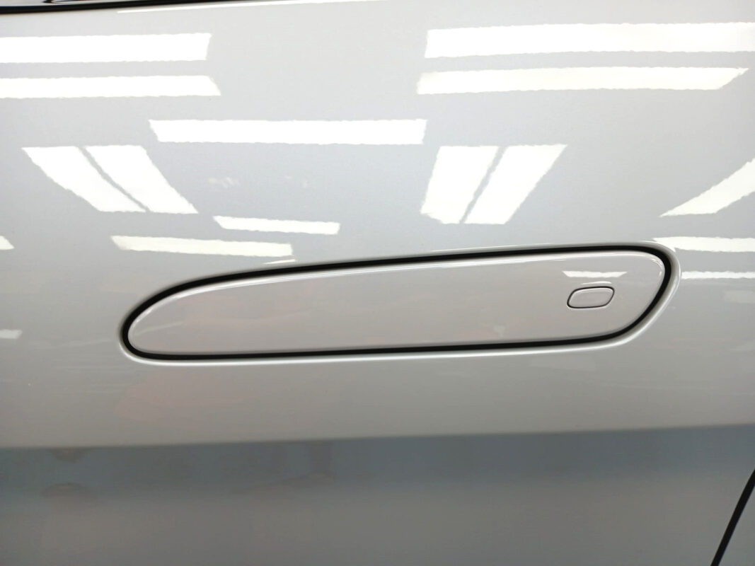 Front three-quarter view of the BYD Sealion after coating.
