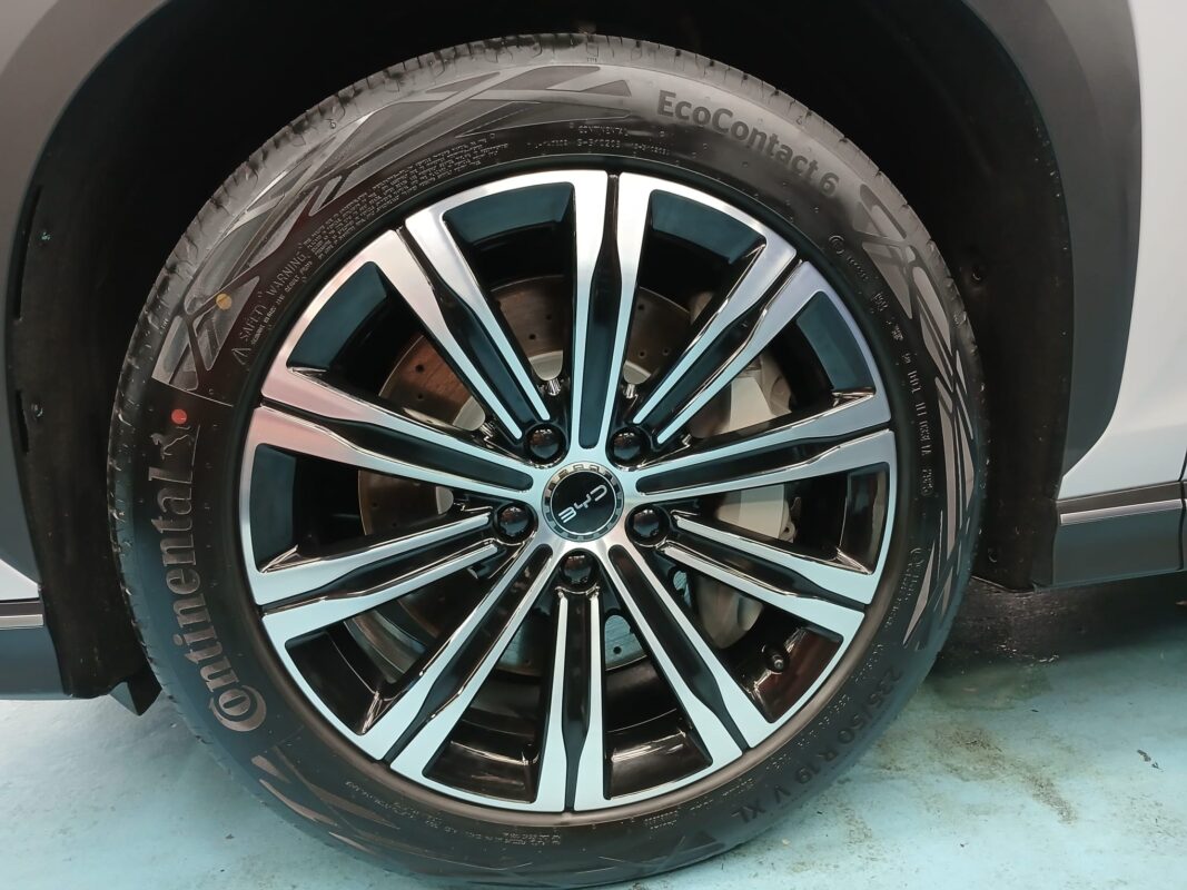 The BYD Sealion, finished and ready for collection.