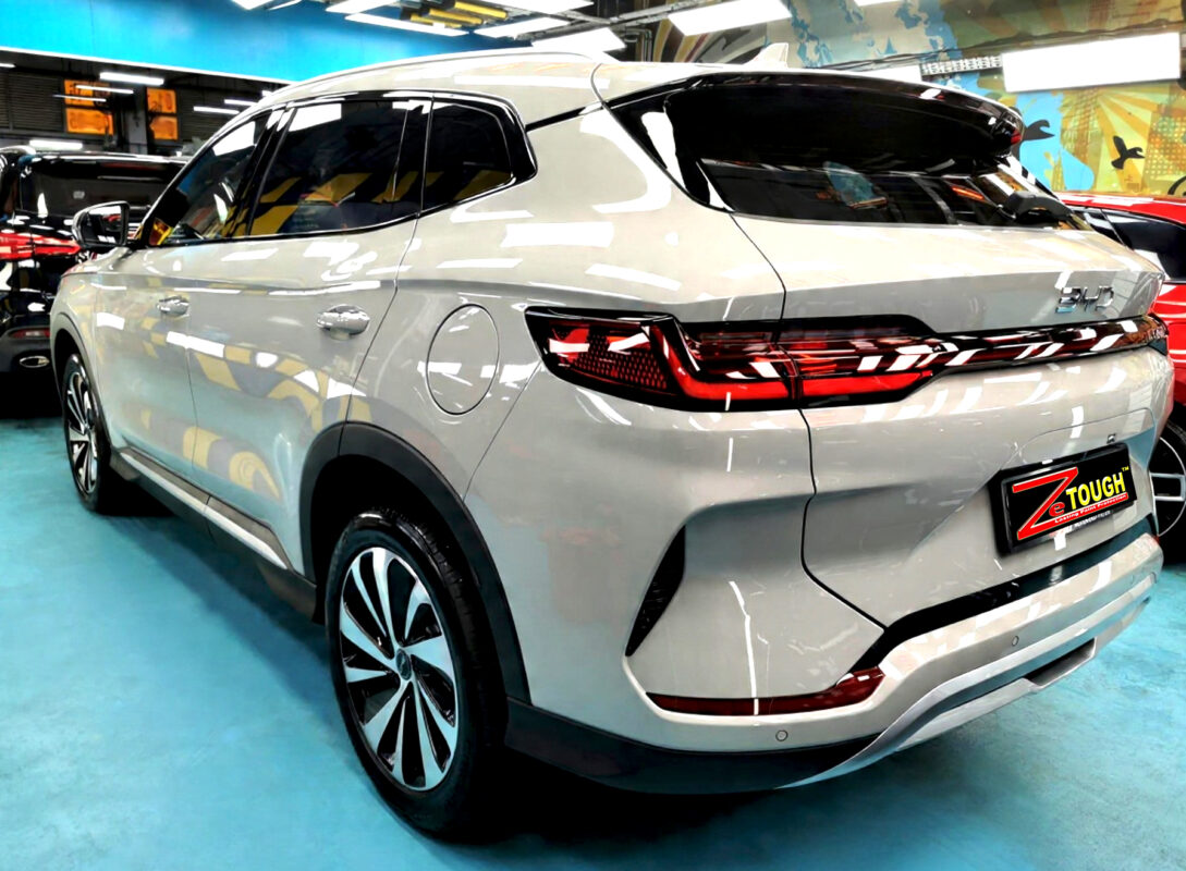 The BYD Sealion 6 after its ZeTough Ceramic coating.