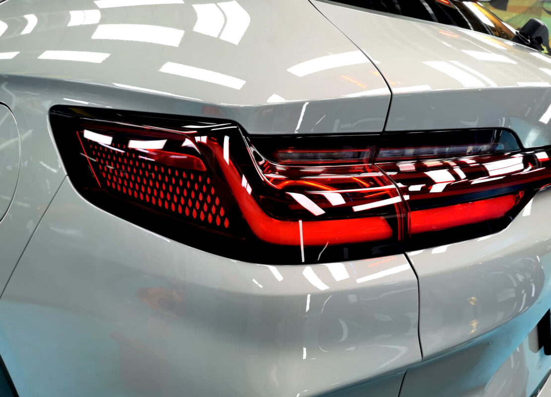 The finished BYD Sealion 6, glossy and protected.