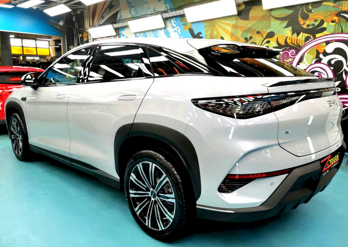 The BYD Sealion 7 after its ZeTough coating.