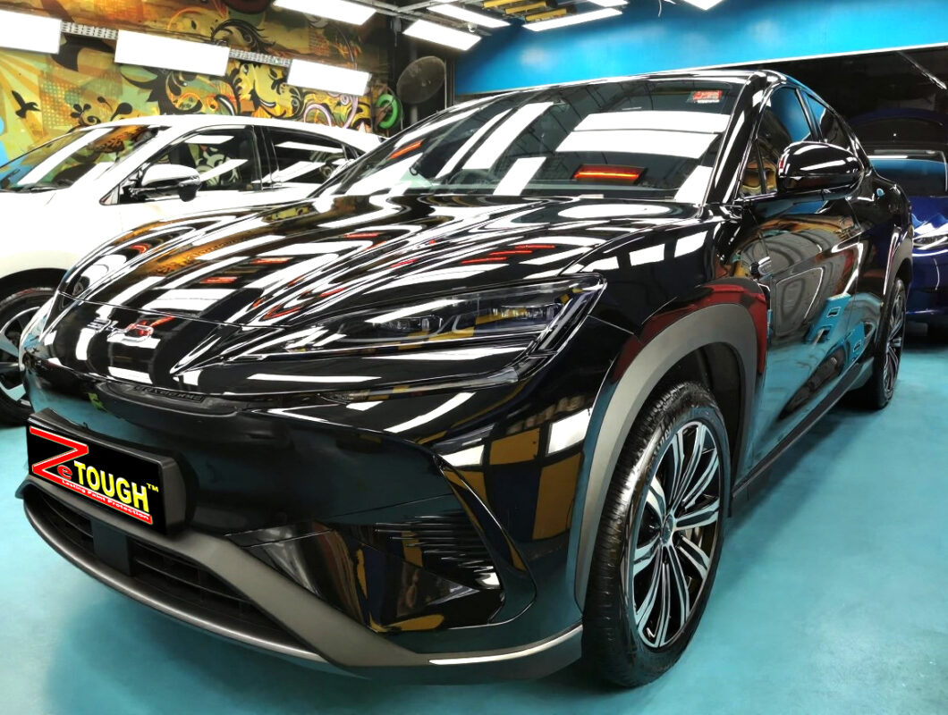 BYD Sealion 7, glossy after its ZeTough Ceramic coating.