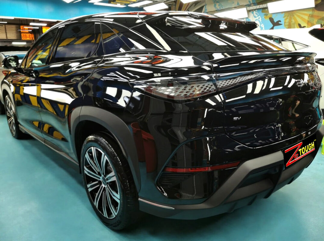 The BYD Sealion 7 after its ZeTough coating.