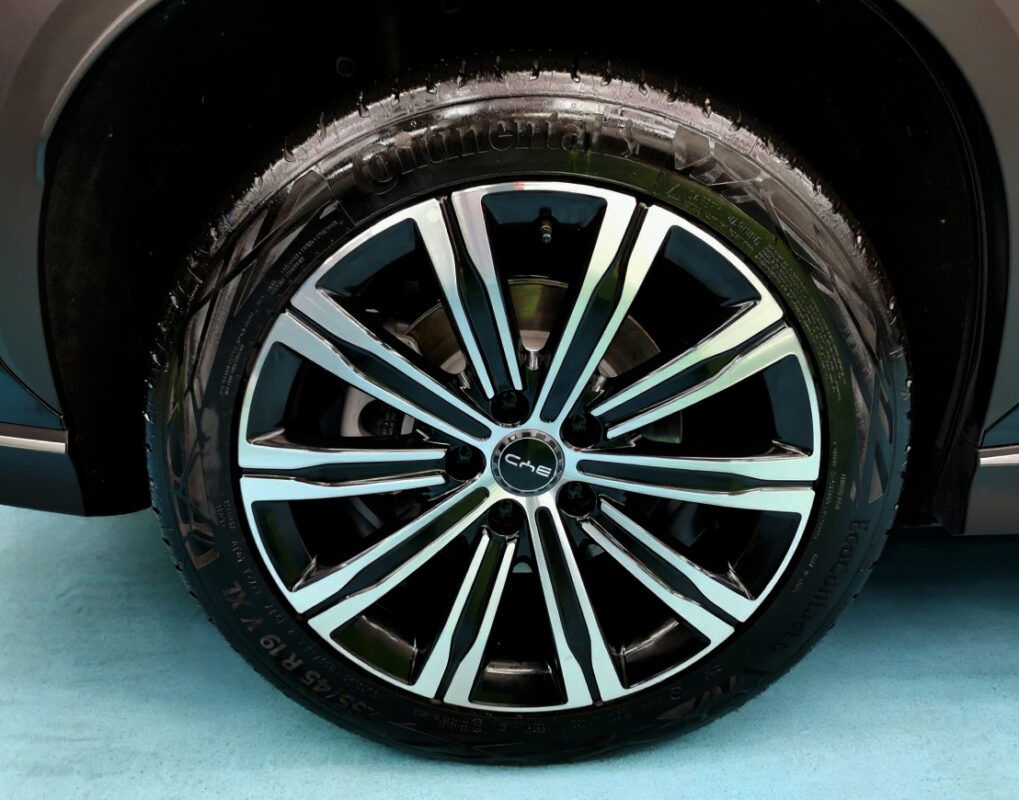 The BYD Sealion 7 with its fresh, coated finish.