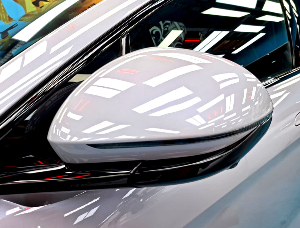 The BYD Sealion 7's protected, high-gloss finish.