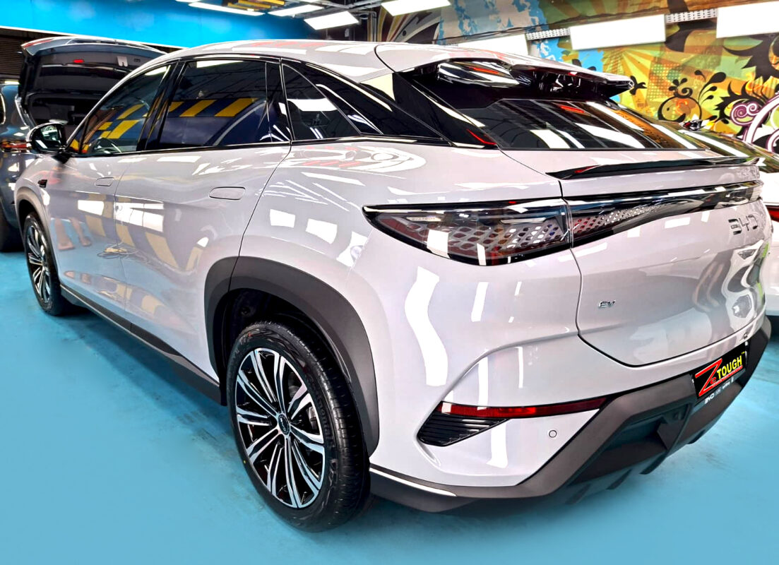 The BYD Sealion 7 after its ZeTough coating.