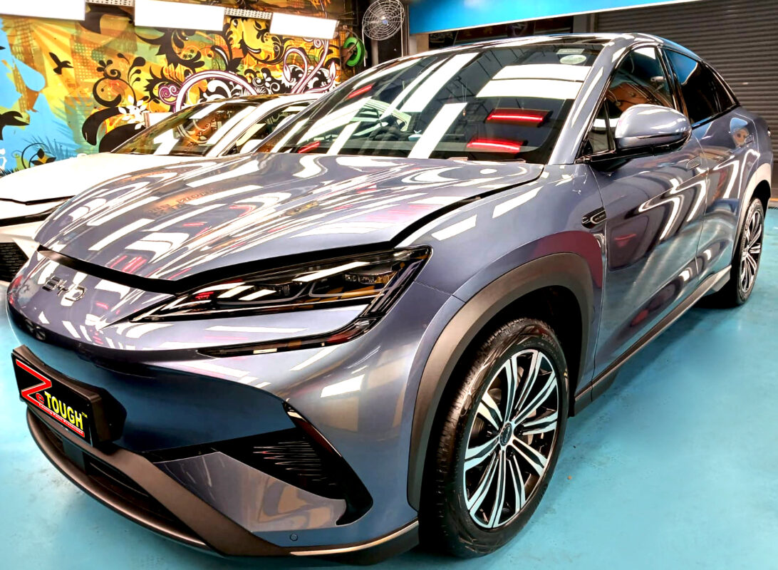 BYD Sealion 7, glossy after its ZeTough Ceramic coating.