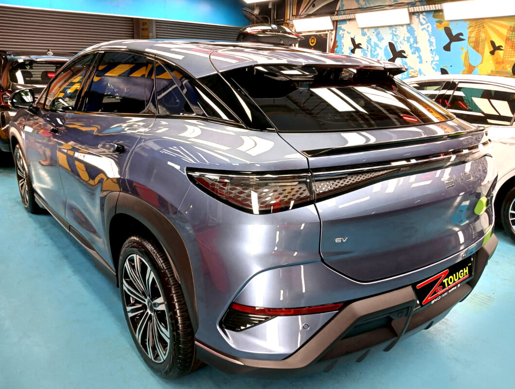 The BYD Sealion 7 after its ZeTough coating.