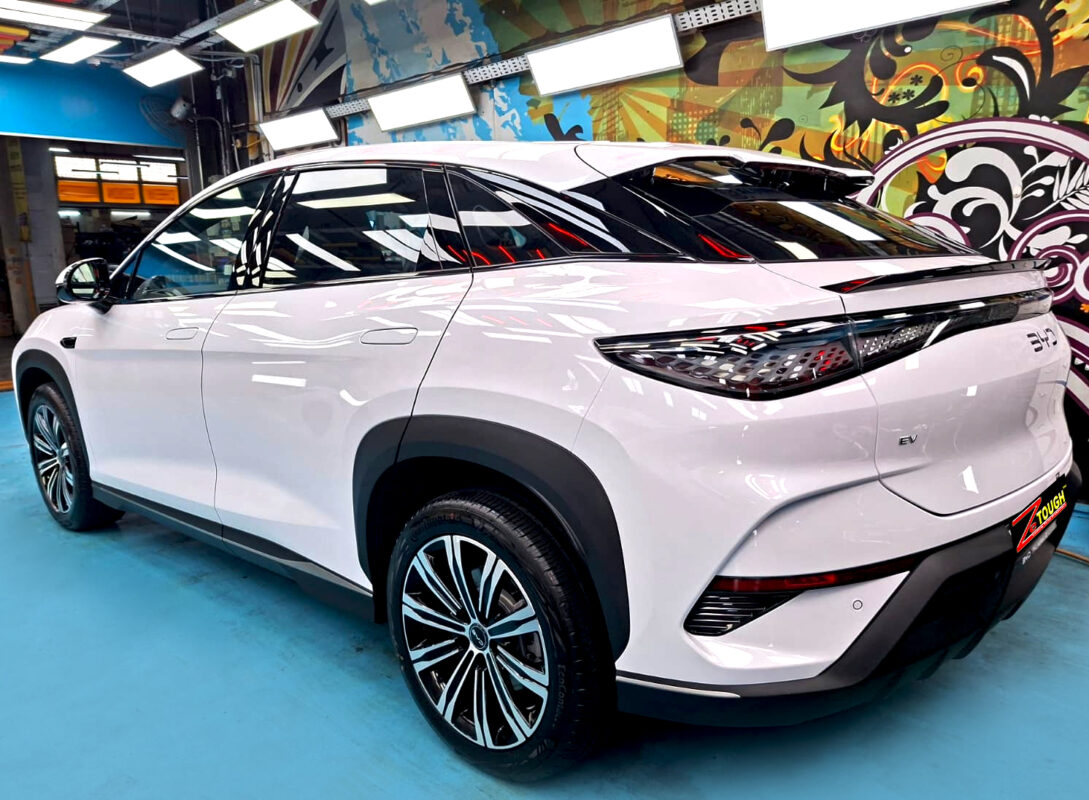 The BYD Sealion 7 after its ZeTough coating.