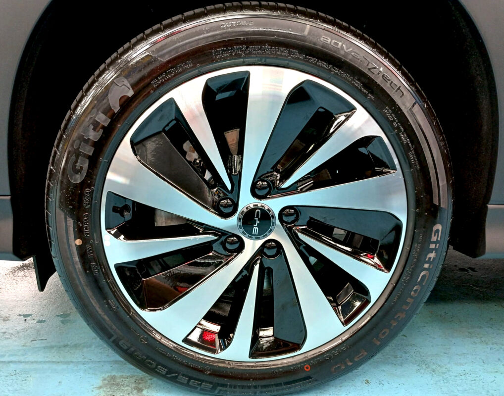 The BYD Sealion, finished and ready for collection.