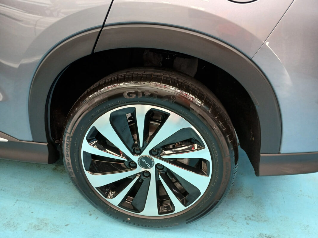 The BYD Sealion, finished and ready for collection.