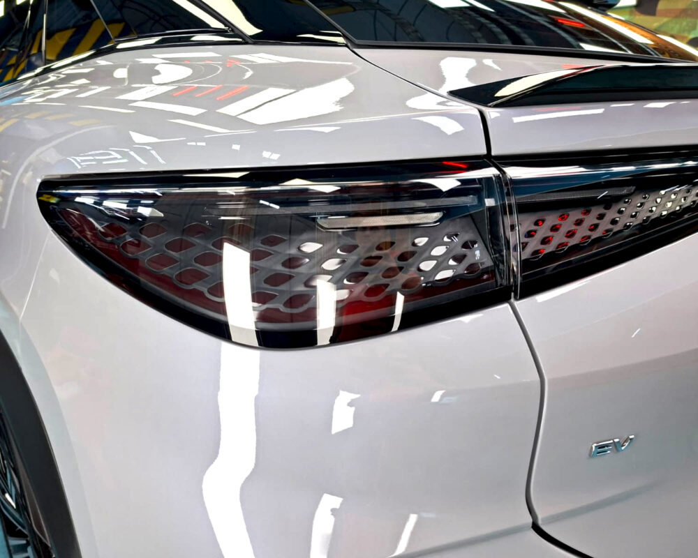 The finished BYD Sealion, glossy and protected.