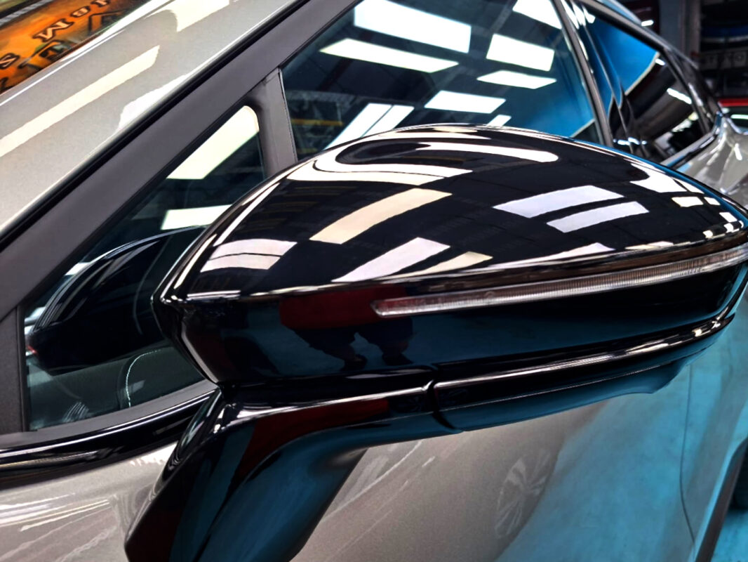 Detailed exterior of the Chery Omoda.
