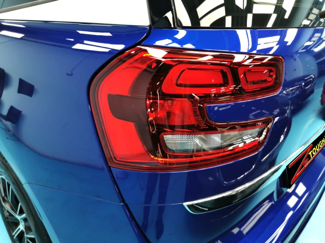 The Citroen Grand C4 Spacetourer after its ZeTough coating.