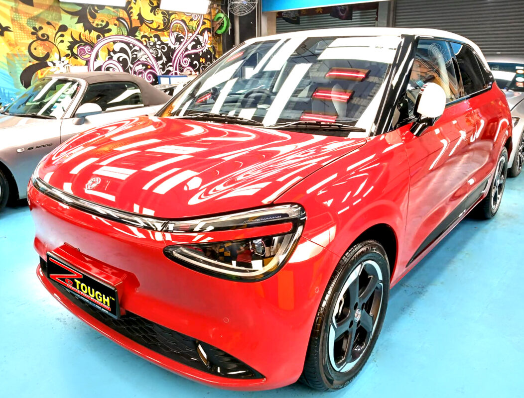 Dongfeng Box, glossy after its ZeTough Titanium coating.