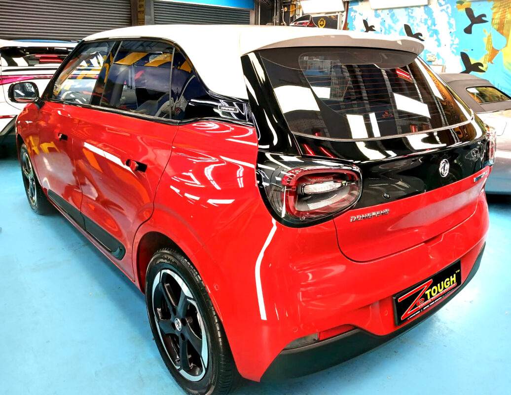 The Dongfeng Box after its ZeTough coating.