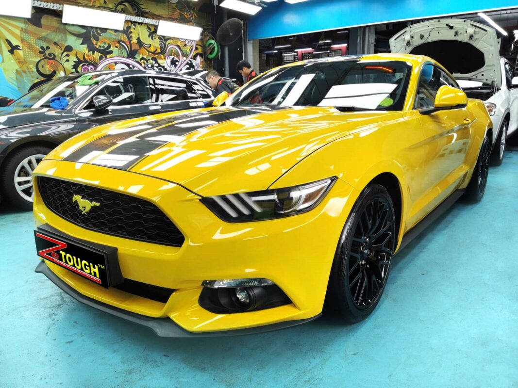 Ford Mustang, sealed with ZeTough Ceramic at Revol Carz.
