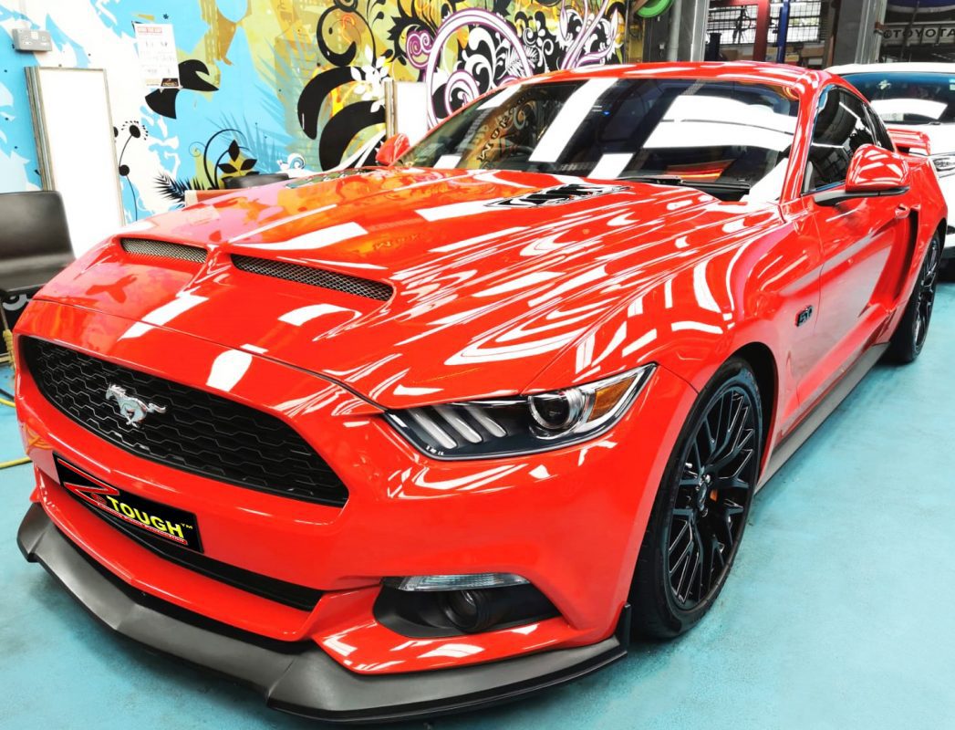 Ford Mustang, sealed with ZeTough Ceramic at Revol Carz.