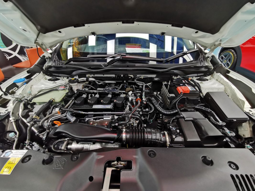 Honda Civic, fully resprayed at Revol Carz.