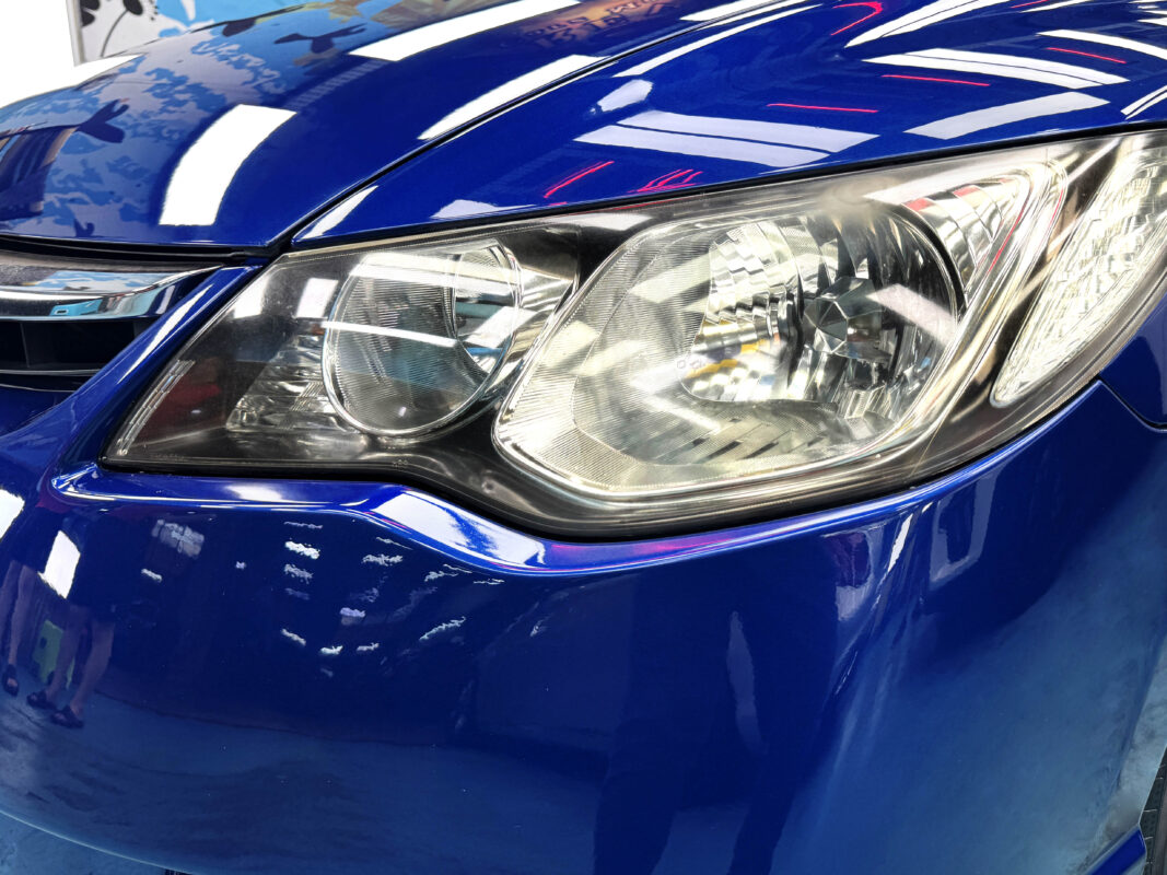 Honda Civic, fully resprayed at Revol Carz.
