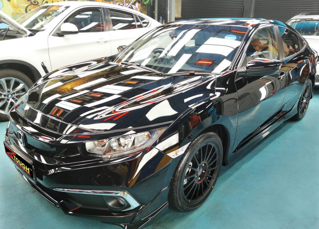 Honda Civic, sealed with ZeTough Titanium at Revol Carz.