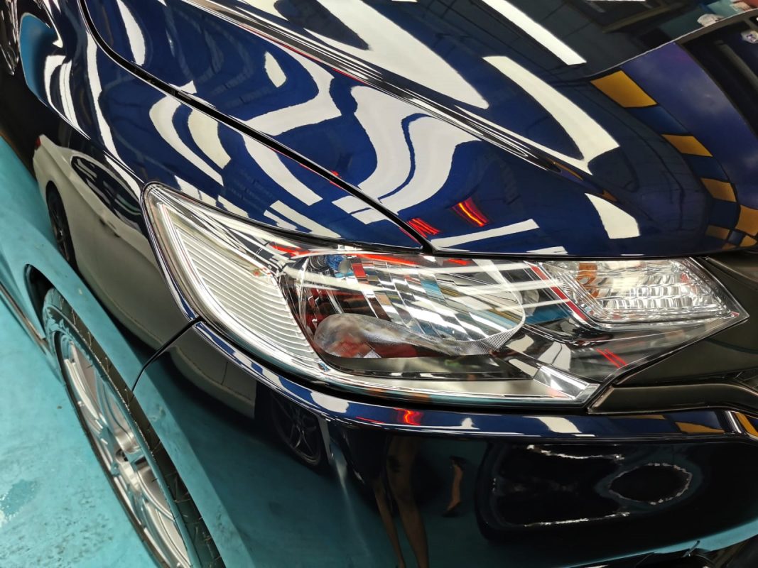 Honda Fit, fully resprayed at Revol Carz.