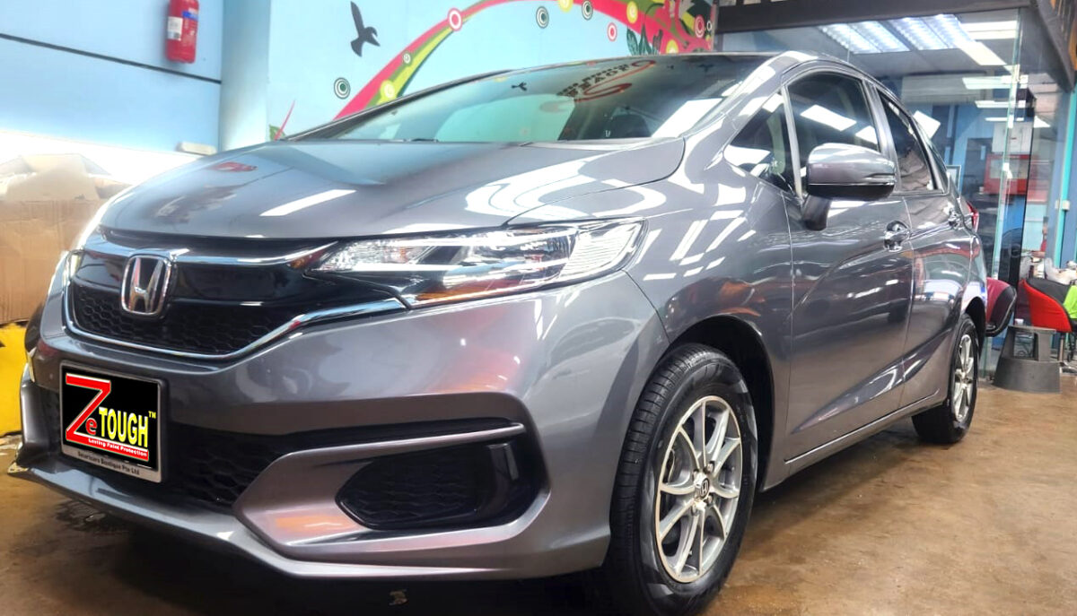 Honda Fit, sealed with ZeTough Ceramic at Revol Carz.